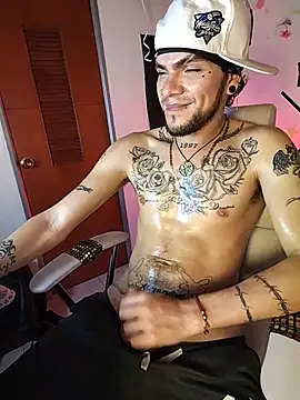 Show de FonixXBelialX na webcam