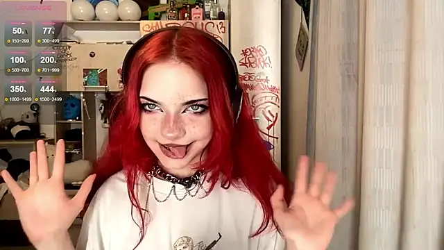 Chat XXX ao vivo de RedHeadCat