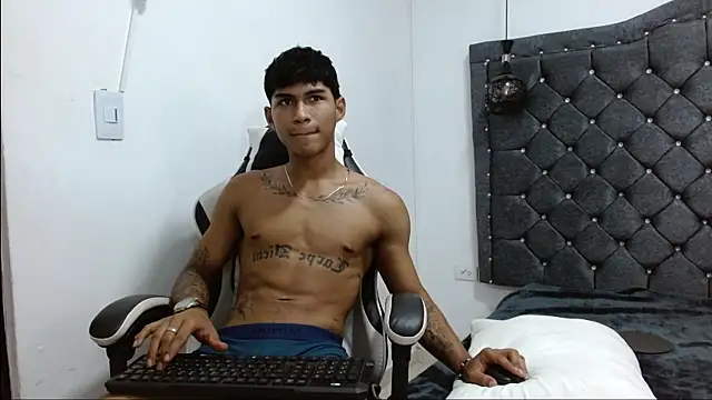luka_big18: διαδικτυακό σόου στην κάμερα