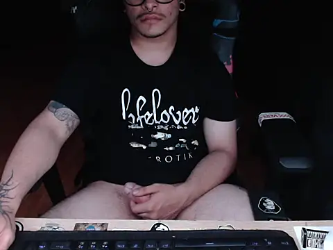 lilgothboy: διαδικτυακό σόου στην κάμερα