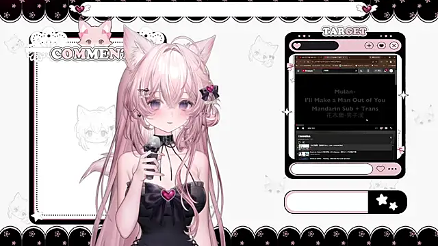 Fatis-Rin-Meow Obrolan Langsung XXX