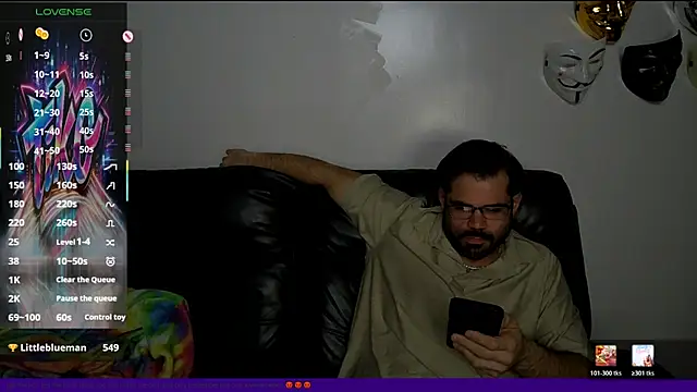 Zander823 webkamerás műsora