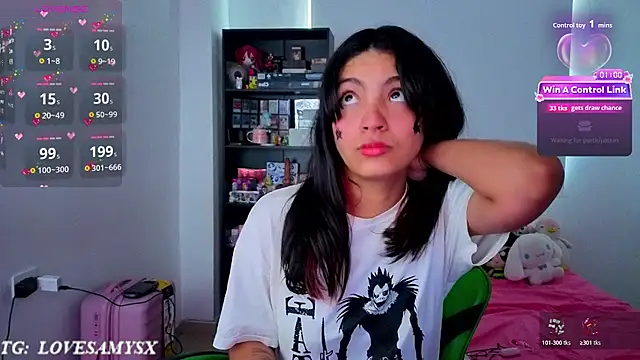 Chatroom XXX en direct de Lovelyamyy