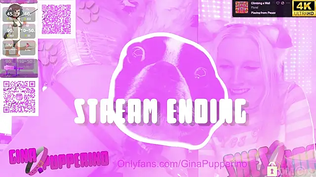 GinaPupperino Шоу с уебкамера