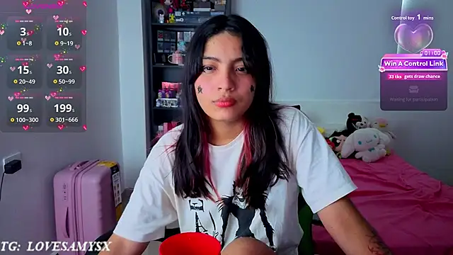 Chatroom XXX en direct de Lovelyamyy