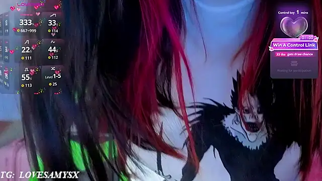 XXX chat uživo modela Lovelyamyy