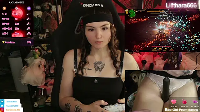 Lilithara666 Show in webcam