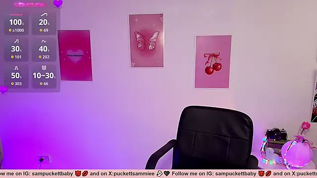 Chat +18 de Sampuckettbaby ao vivo