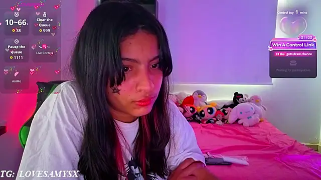Chat +18 de Lovelyamyy ao vivo