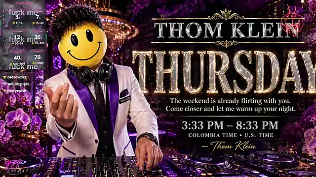 Show de webcam de thomklein