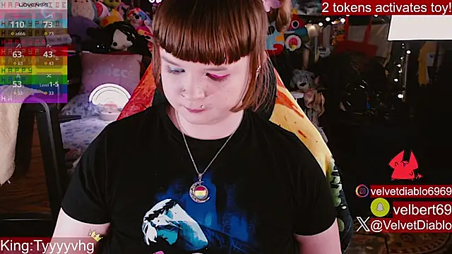 Czat XXX na żywo – VelvetDiablo