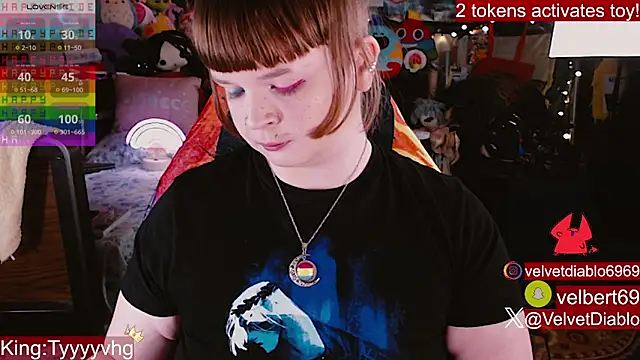 VelvetDiablo Show in webcam