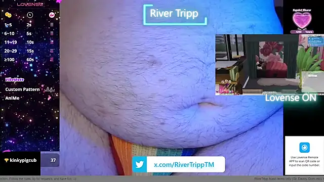 Show modela RiverTripp na web-kameri