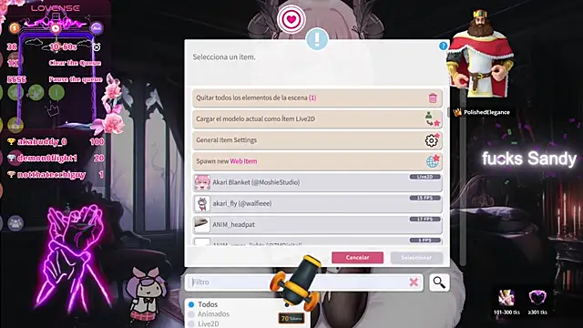 sandyluxury Chat XXX live