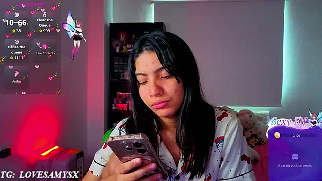 Chat +18 de Lovelyamyy ao vivo