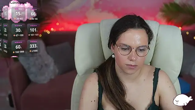 Show modela ArinaVoicee na web-kameri
