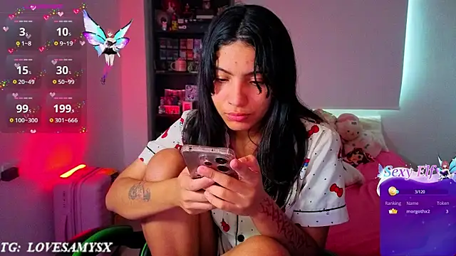 XXX chat uživo modela Lovelyamyy