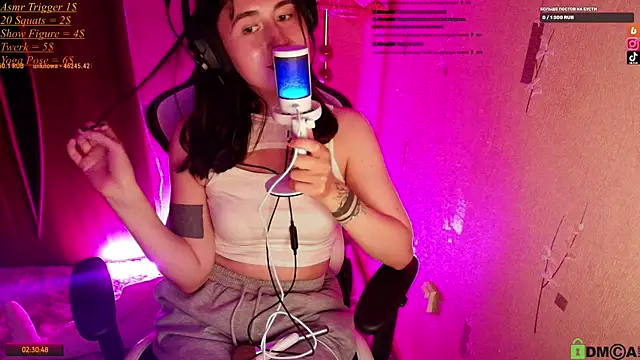 KristinaScott élő XXX-chatje