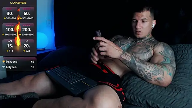 โชว์เว็บแคมของ Shane_Clay