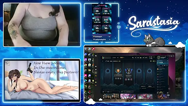 Chat XXX en directo de Sarastasia417