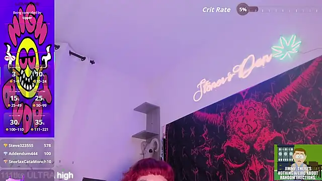 Sarah-Stoner Show in webcam