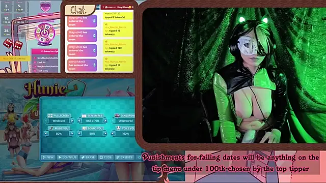 Show de DirtyLilRatty na webcam