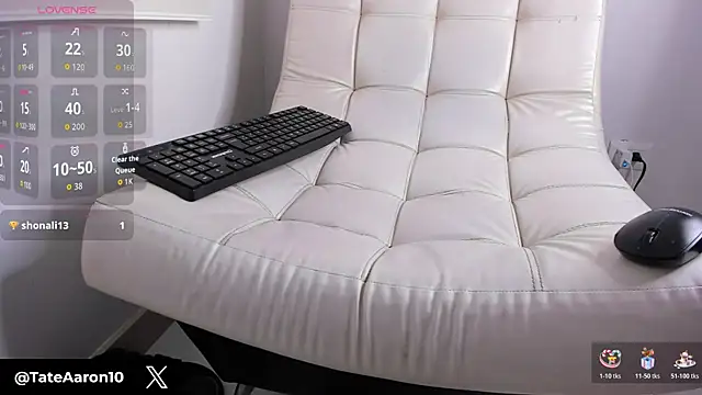 Aaron_Tate webkamerás műsora