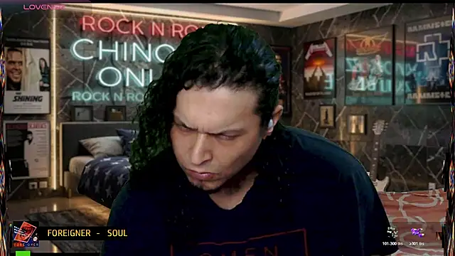 chino_roz 网络视讯表演