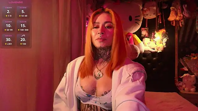 Chat +18 de MelodyPrive ao vivo