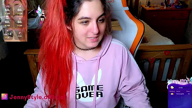Chatroom XXX en direct de jennystyle