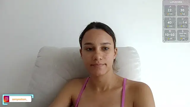 SamanthaWatson Adlı Modelin Canlı XXX Sohbeti