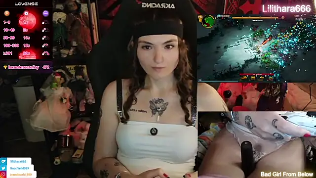 Chat XXX ao vivo de Lilithara666