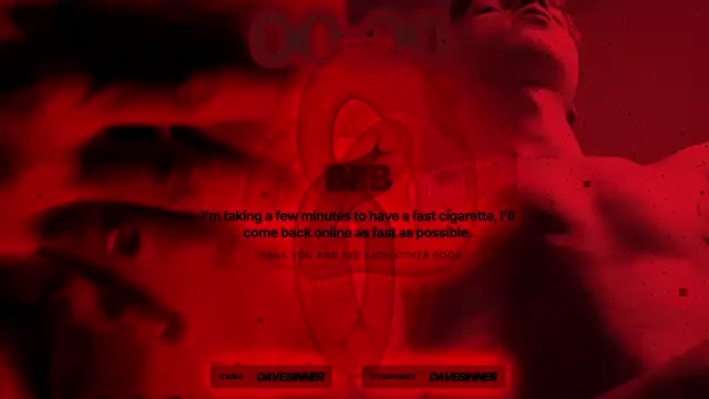 Show modela davesinner na web-kameri