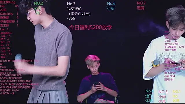 AAA-winnerのライブXXXチャット