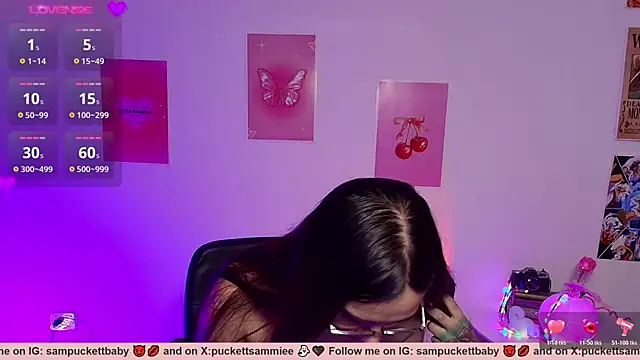 Chat +18 de Sampuckettbaby ao vivo