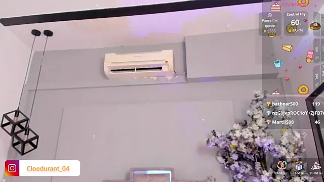 Cloedurant – Live XXX-chat