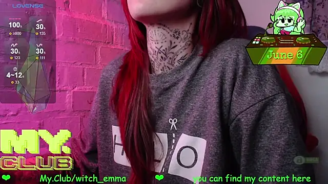 Czat XXX na żywo – Witch_Emma