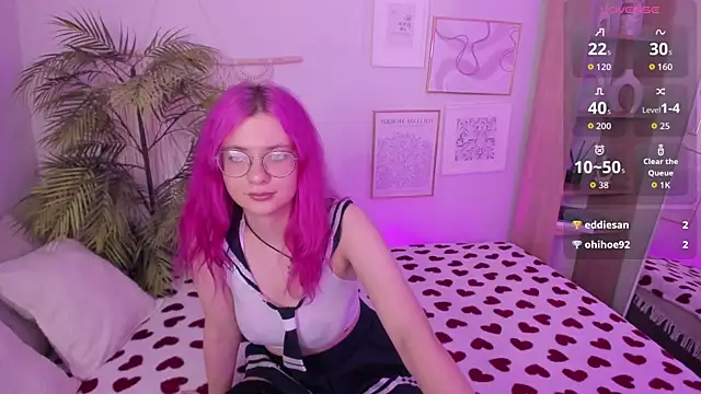 Chat XXX ao vivo de RoxySun_