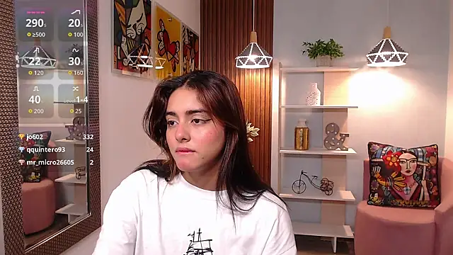 Chat +18 de _Lucy_Grey_ ao vivo