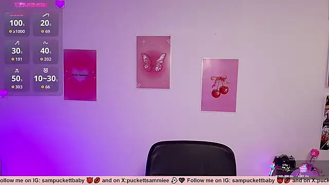 Sampuckettbaby's Live XXX Chat