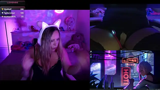 Chat XXX en directo de Angie-night
