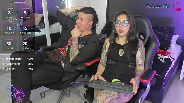 Živý XXX chat inkedsinners_