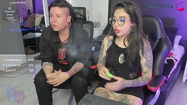 Chat XXX ao vivo de inkedsinners_
