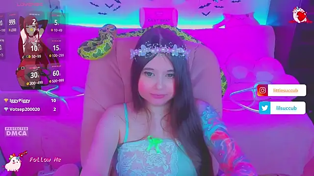 Chat XXX ao vivo de Lolisuccub