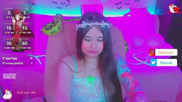 Chatroom XXX en direct de Lolisuccub