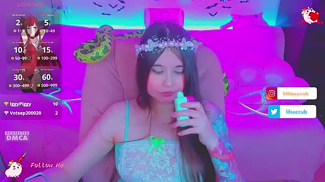 Chatroom XXX en direct de Lolisuccub