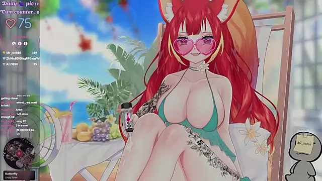 LewdFoxy_VT 现场XXX聊天