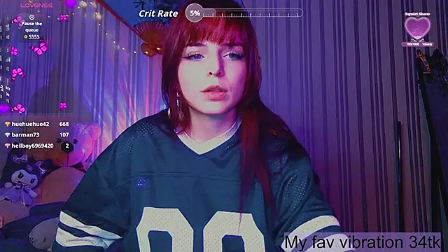 Chat +18 de ArianaLight ao vivo