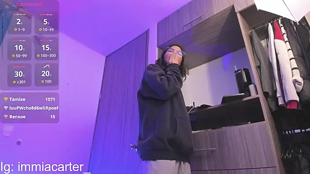 miaxcarterのライブXXXチャット