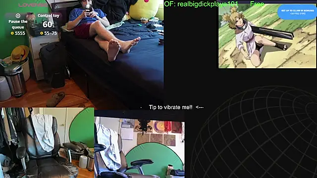 BigDickPlaya101: διαδικτυακό σόου στην κάμερα